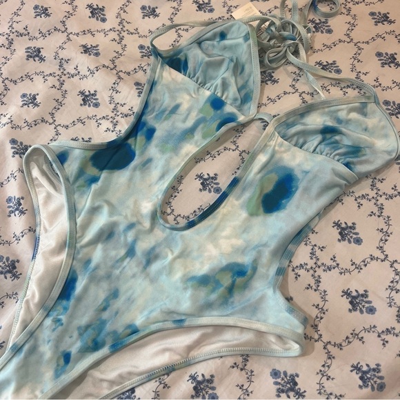 Frankie’s Bikinis | NWT Amanda Satin One Piece - Picture 6 of 9